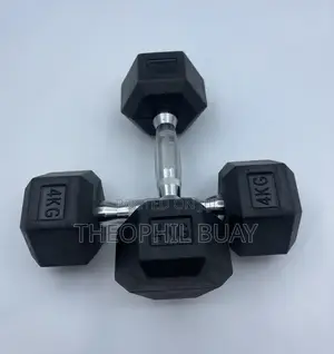 4kgs Pair of Supper Quality Hex Dumbells