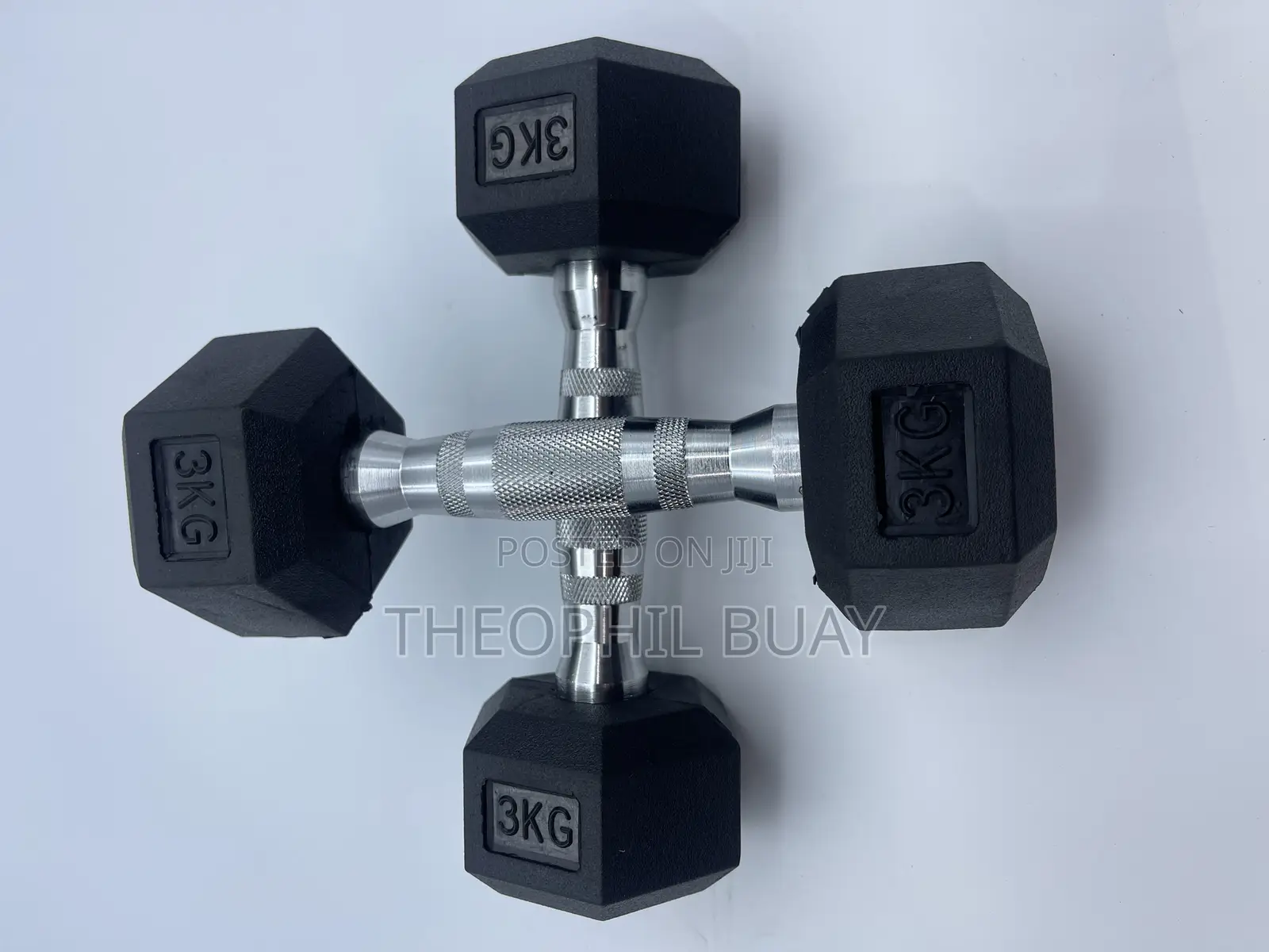 3kgs Pair of Supper Quality Hex Dumbells