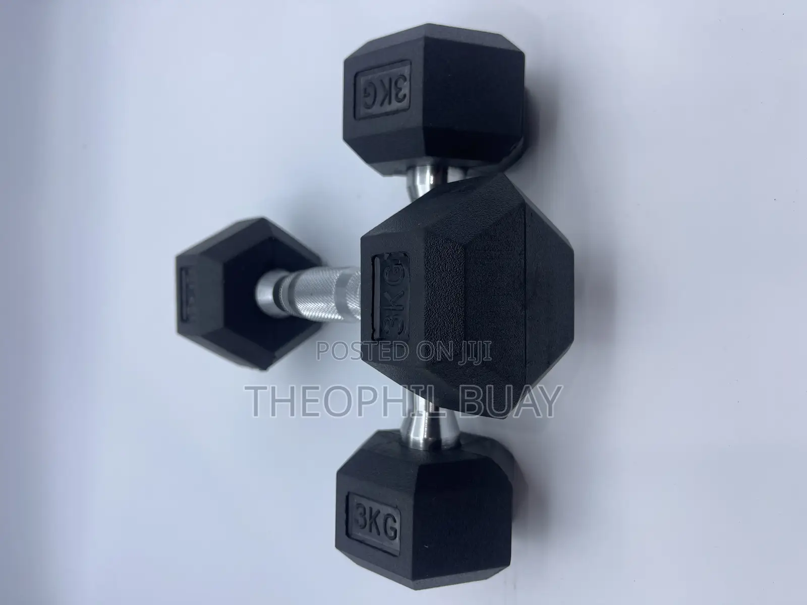 3kgs Pair of Supper Quality Hex Dumbells