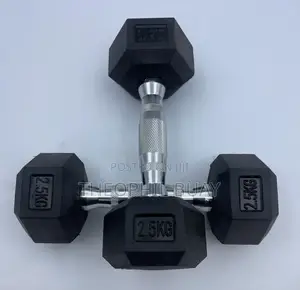 2.5kgs Pair of Supper Quality Hex Dumbells