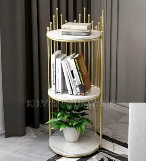 Modern Luxury Two Layers Storage Shelf