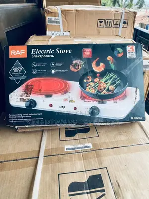RAF Double Burner Electric Hot Plate Stove