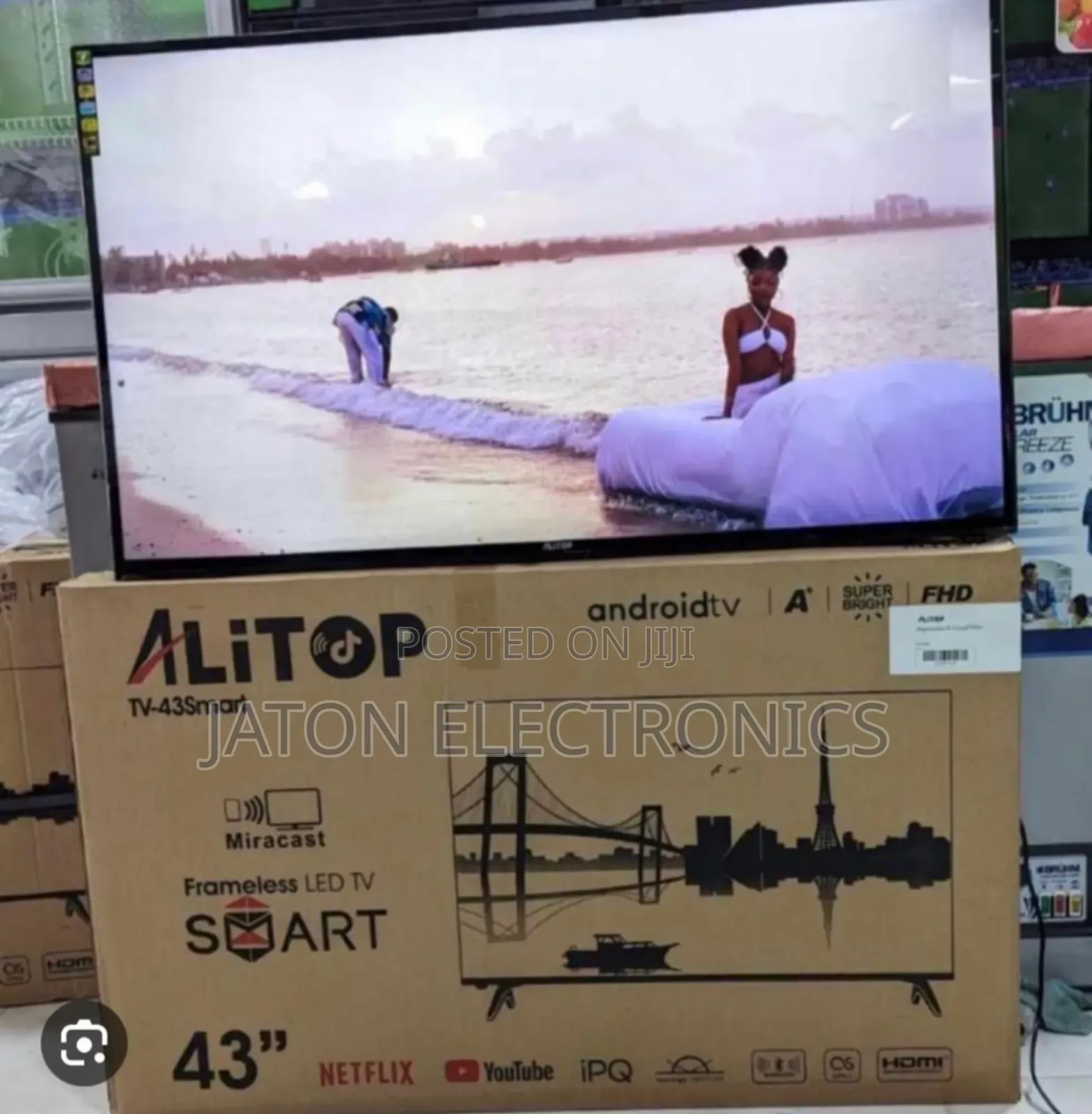 Alitop 43 Inches Smart Tv