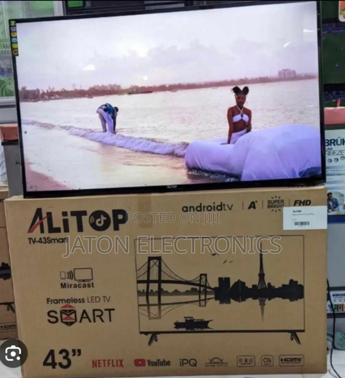 Alitop 43 Inches Smart Tv