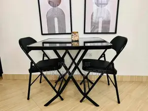 Simple Dinning Table With 2 Chair