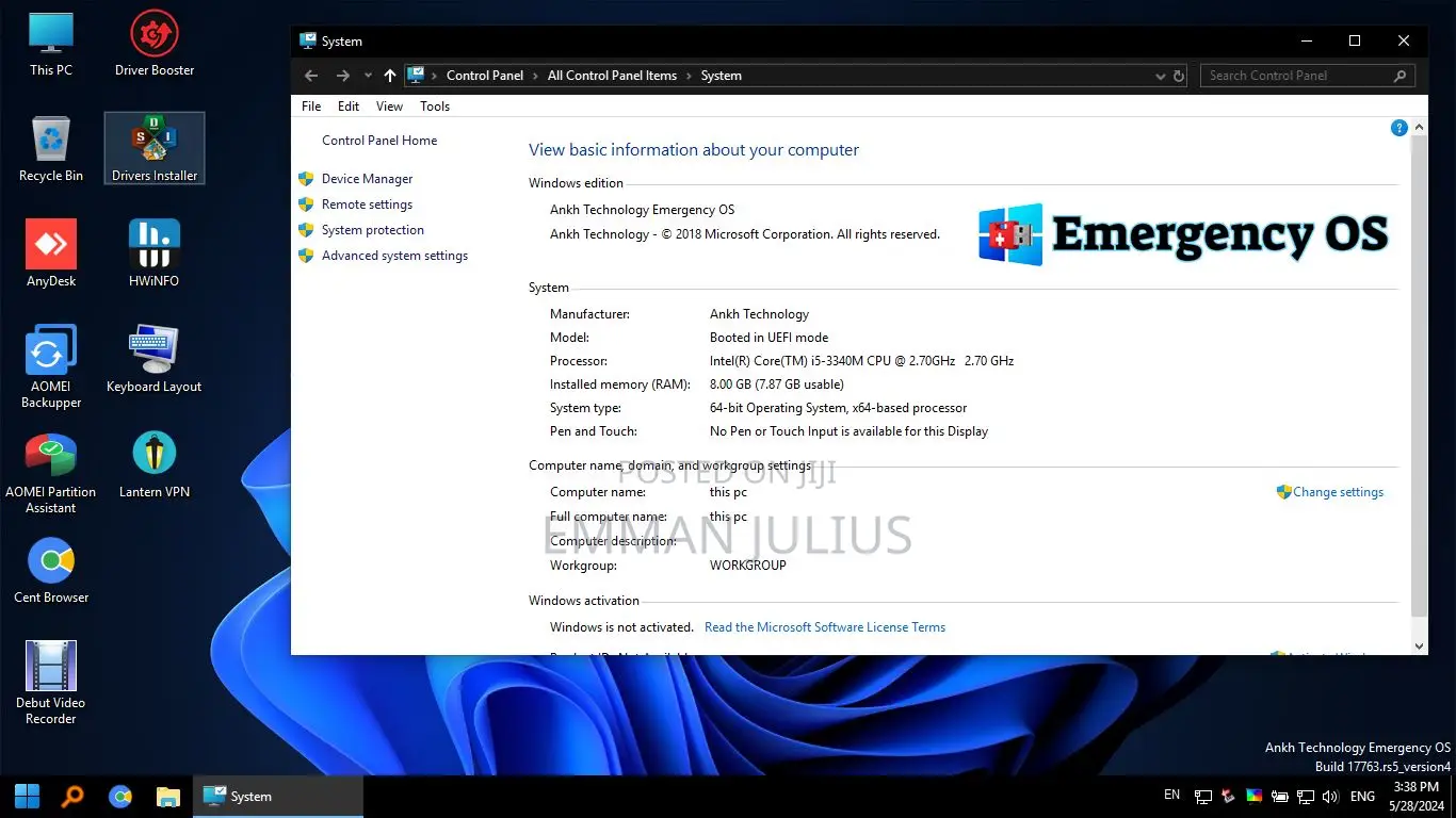 Emergency OS
