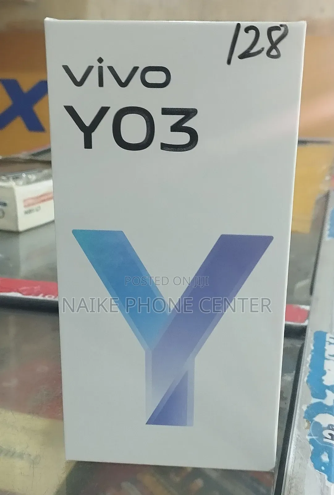 New Vivo Y03 128 GB Black