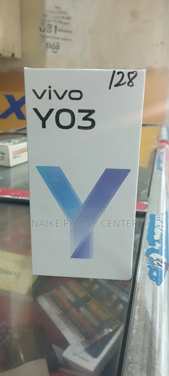 New Vivo Y03 128 GB Black