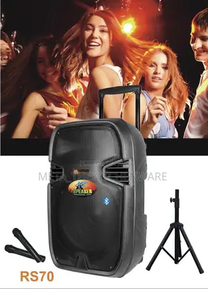 Richsound Rechargeable Speaker With 2 Wireless Microphone