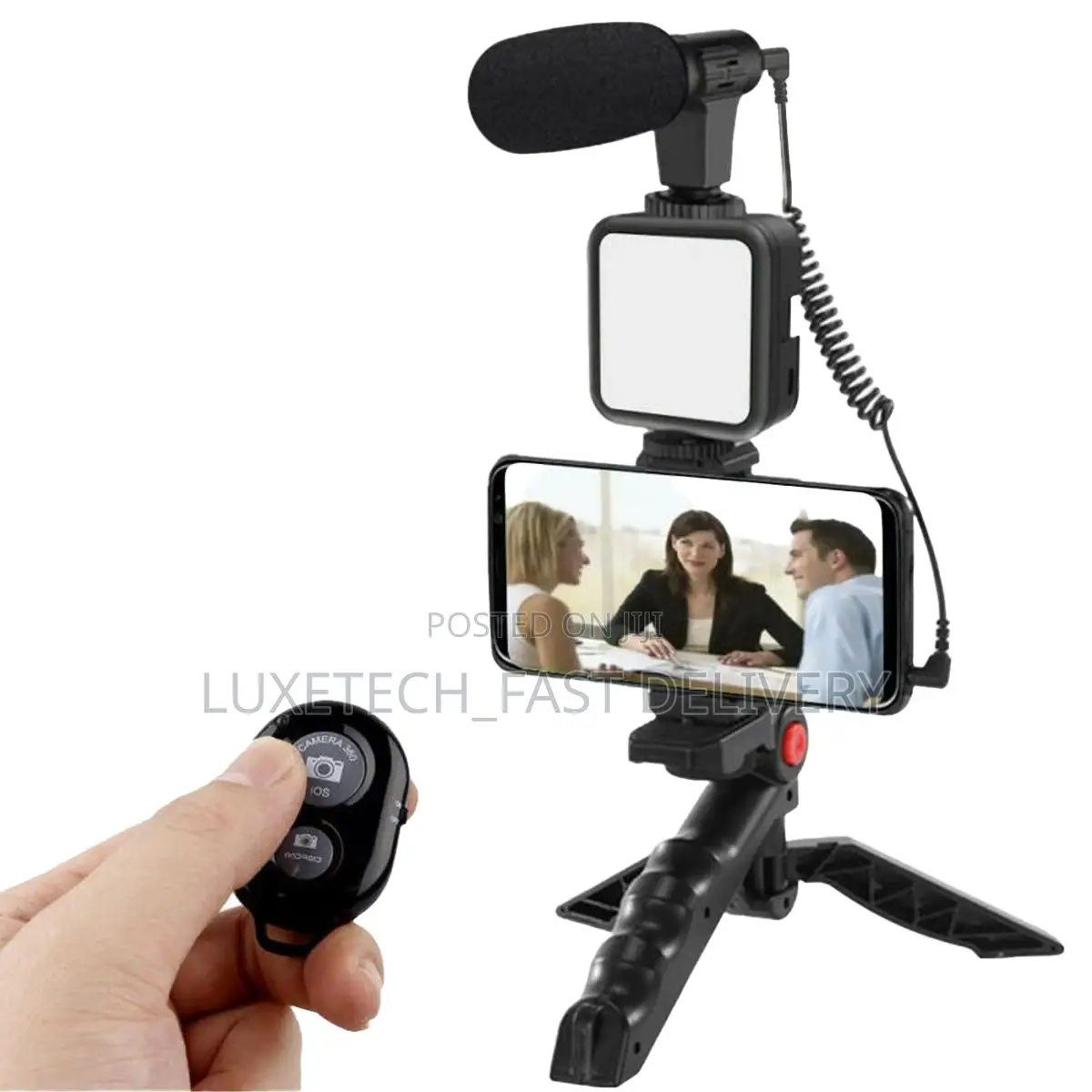 Video Making KIT With Mic and Tripod Stand
