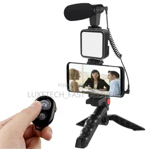 Video Making KIT With Mic and Tripod Stand