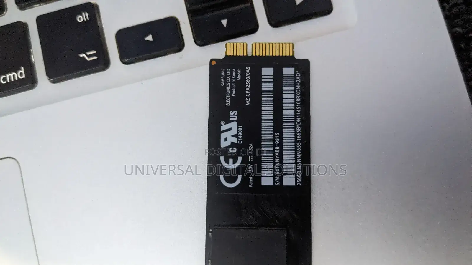 Macbook 256gb SSD for Sale