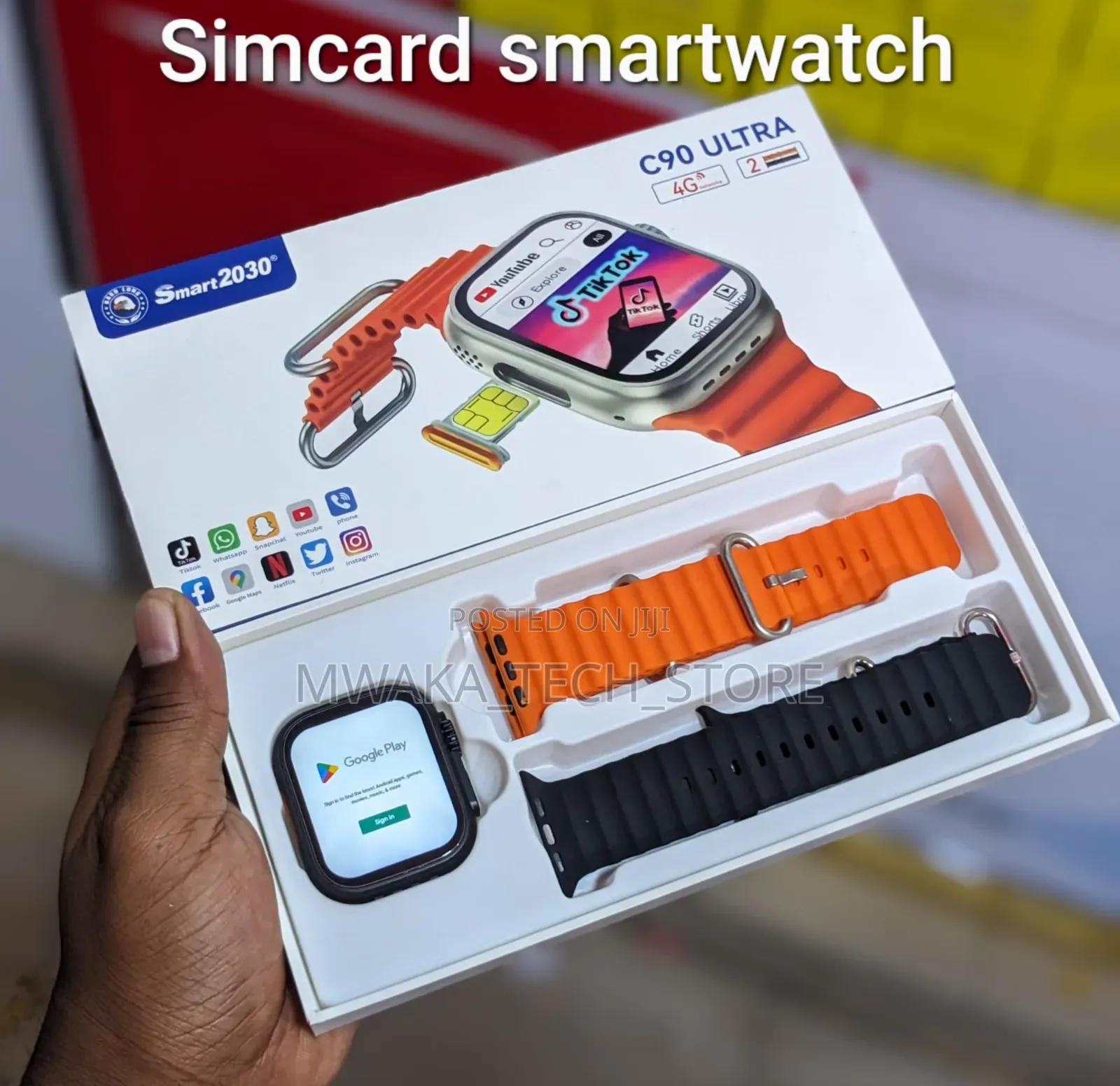 Simcard Smartwatch C90
