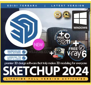 Sketchup Pro 2024 With Vray (Lifetime Activated)
