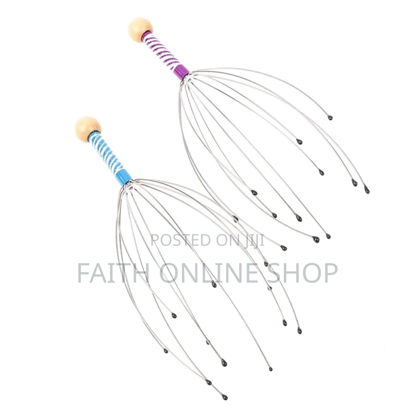 1pc Head Massager Scratcher Scalp Neck Release Relax Stress.