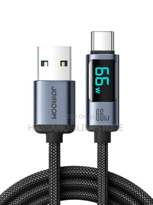 Joyroom AC066A16 Typec 66w USBA Cable 1.2meter