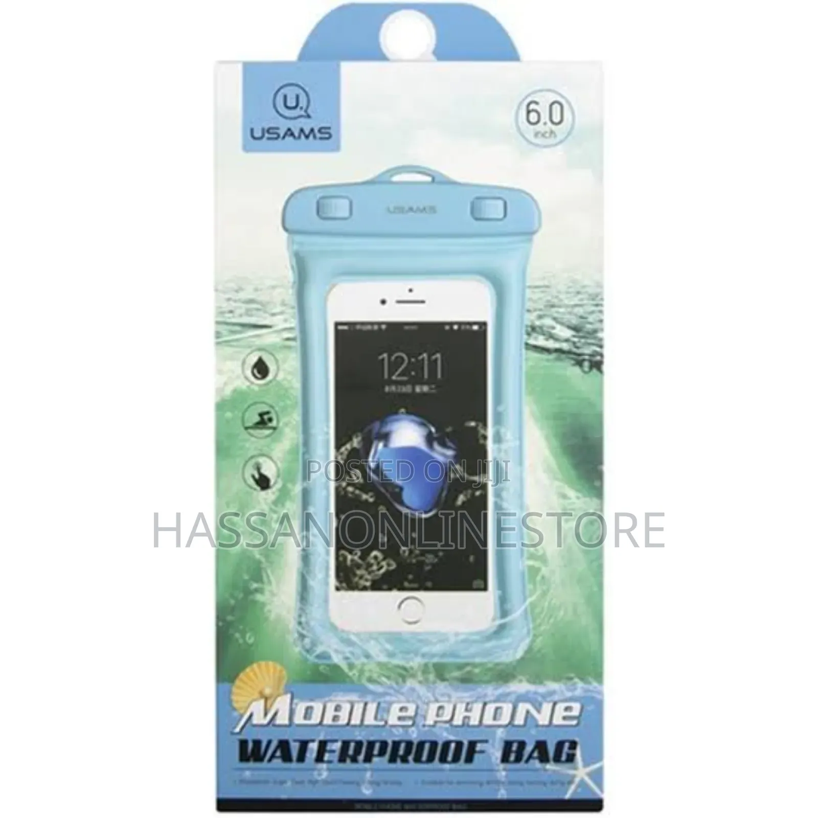 USAMS US-YD007 Mobile Phone Waterproof Bag (6-Inch)