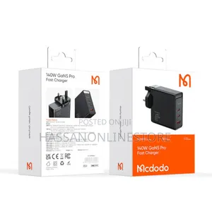 McDodo 140W Gan 5pro Dual Type-C + USB Fastcharger - CH-2901