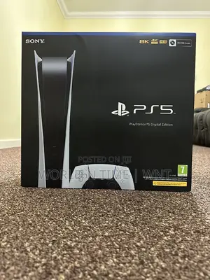 Playstation5 Digital Edition Console Non Disc 1tb