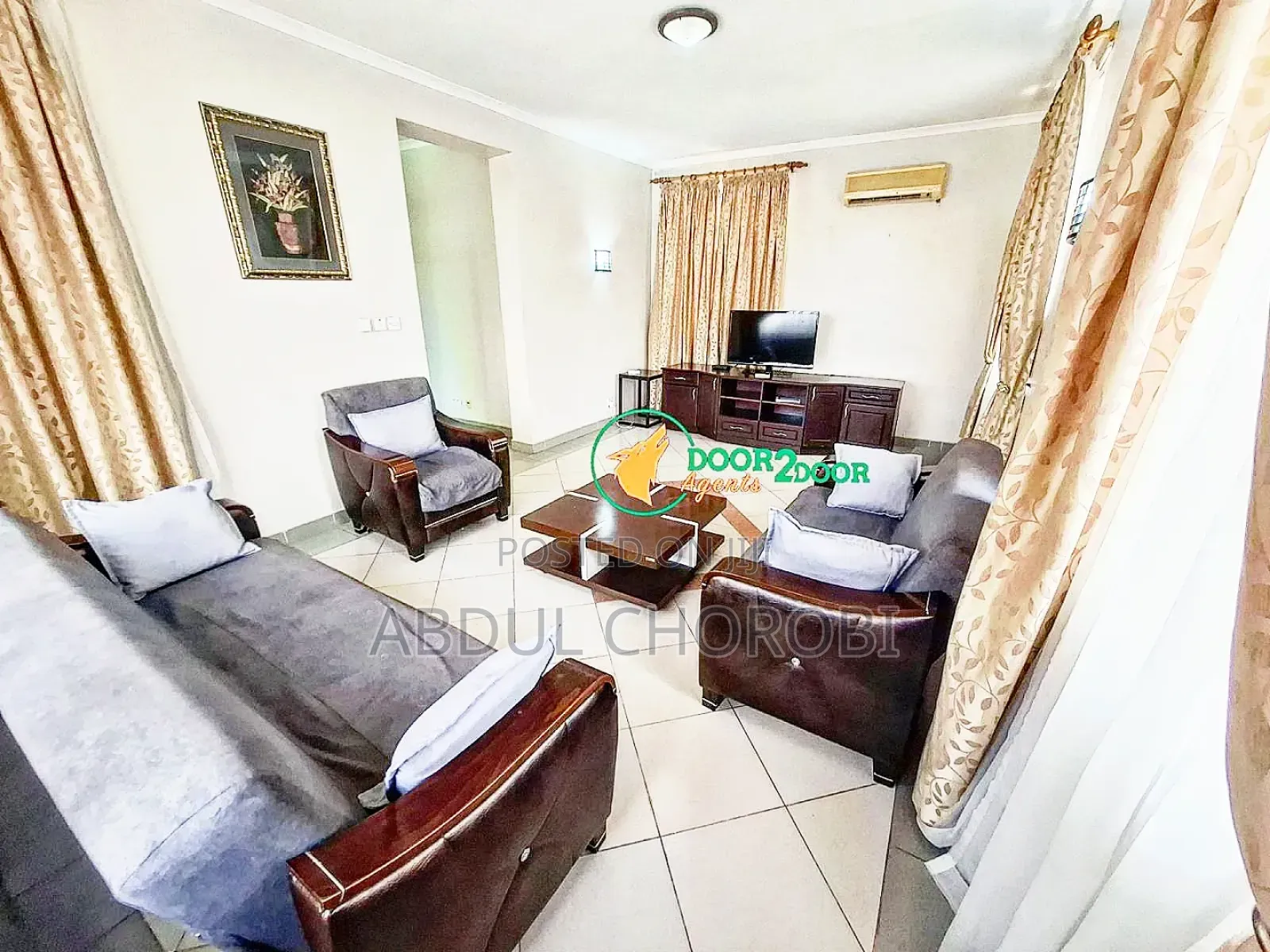 Furnished 2bdrm Apartment in Mikocheni for rent