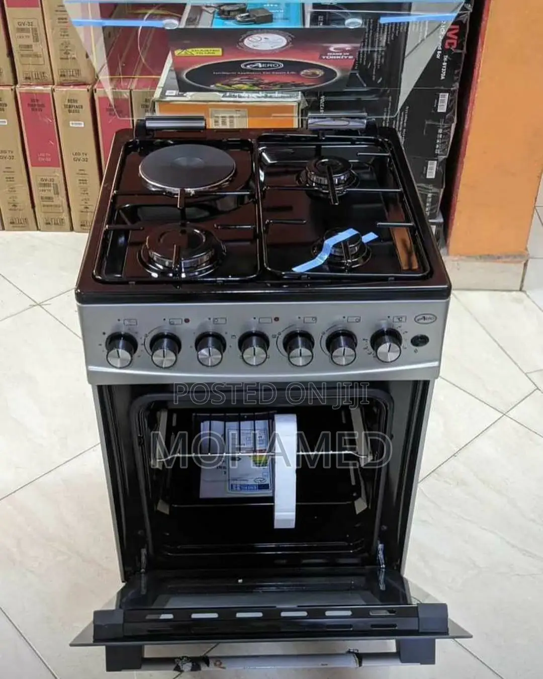 Jiko LA 3gesi Na Umeme 1(Brand Aero)