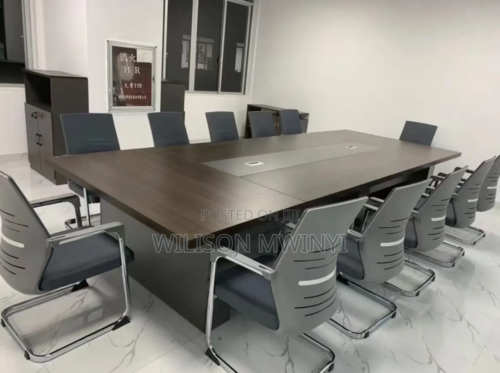 Conferenc /Meeting Table + 12 Chairs Full Set