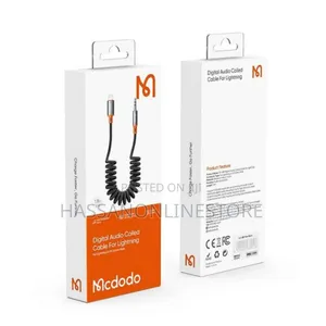 McDodo CA-0890 Coiled Digital Audio Cable for Lighting