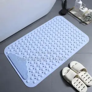 Rubber Bath Mat With Suction Cup for Bathtub and Shower Bath