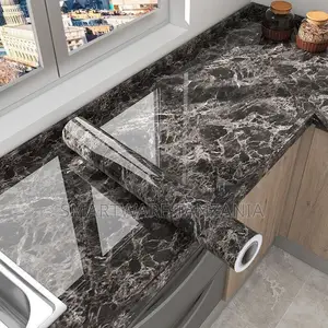 Marble Wallpaper Peel and Stick for Bathroom Kitchen Walls