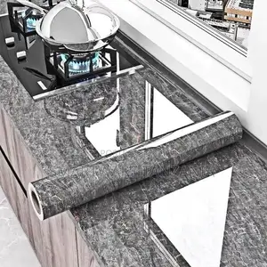 Waterproof Wallpaper Vinyl for Kitchen Backsplash Bathroom