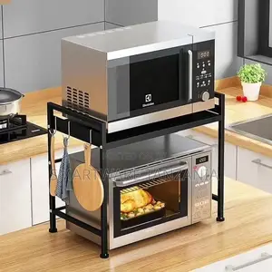 Kitchen Counter Organizer Shelf Stand,Pot Pan Grill Storage