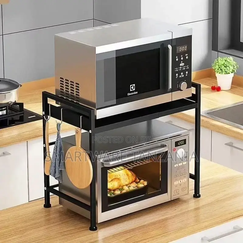Kitchen Counter Organizer Shelf Stand,Pot Pan Grill Storage