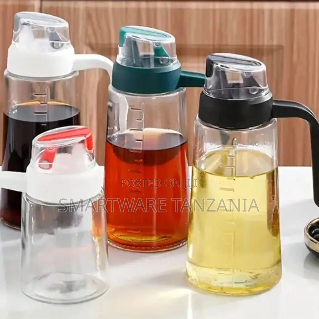 Kitchen Leak-proof Oil Bottle Dispenser No Drip, Refillable