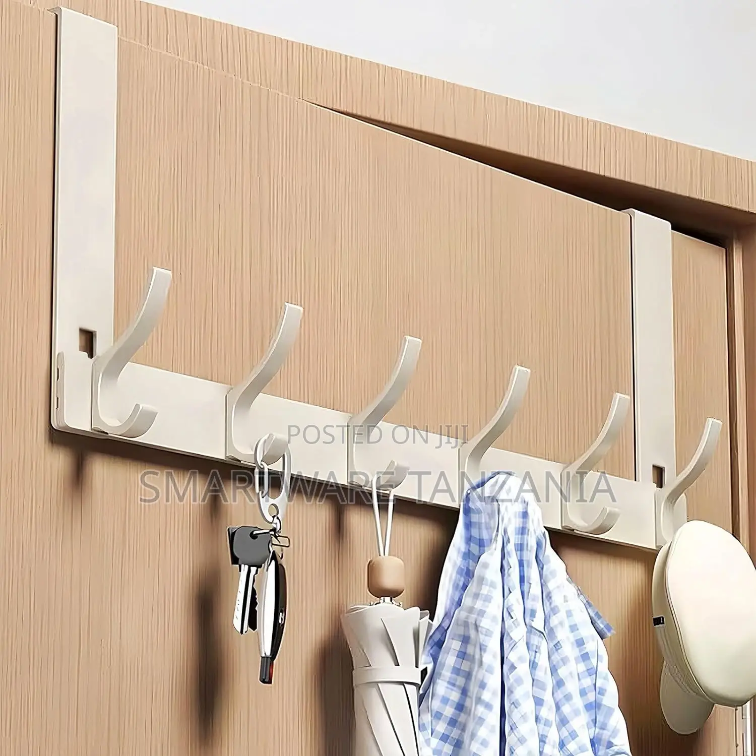 Over Door Hook Clothes Coats Hanging Rack Key Hanger