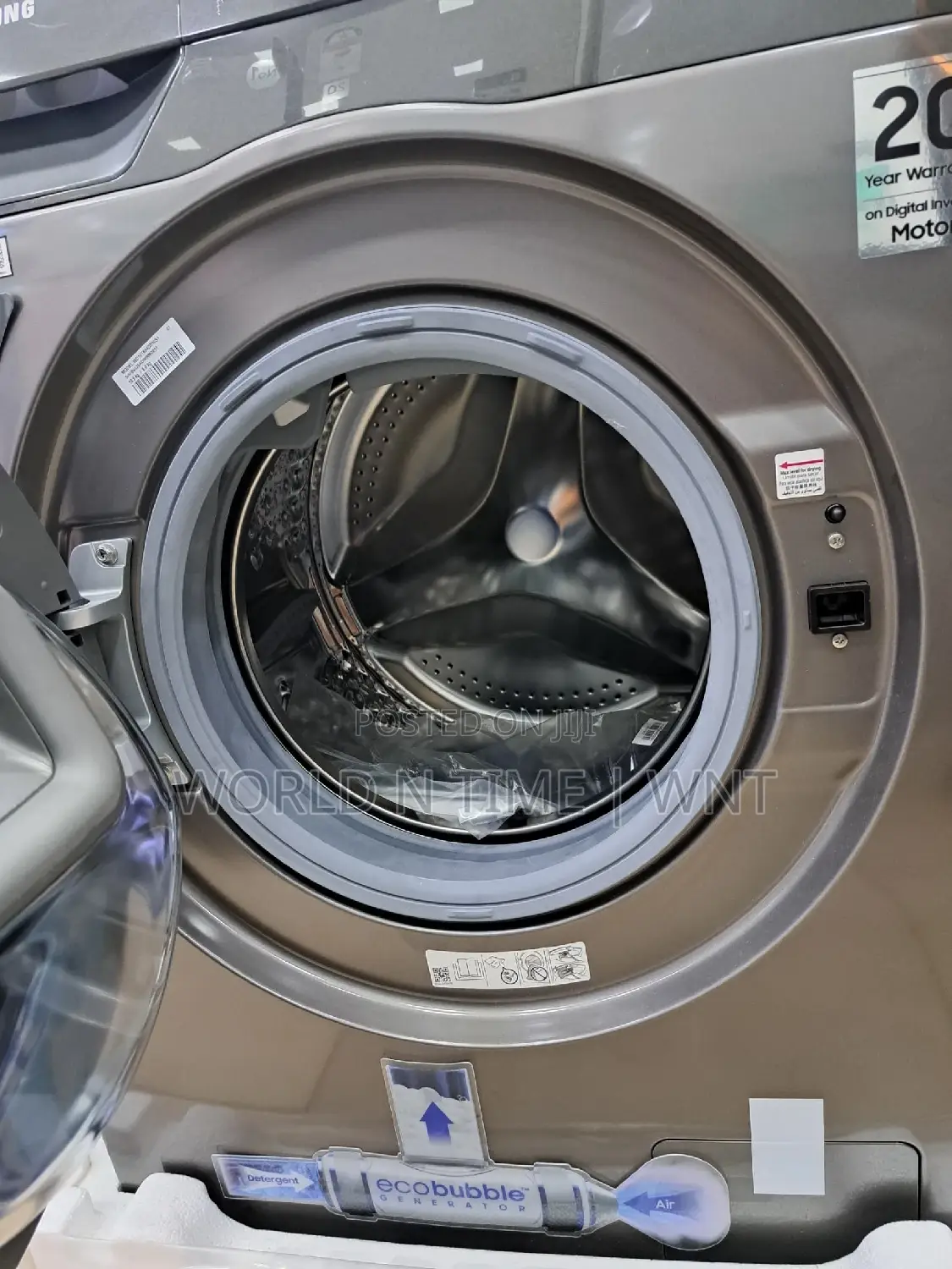 SAMSUNG Series 6 WD10T654DBN Washer/Dryer,10.5/6kg Ecobubble