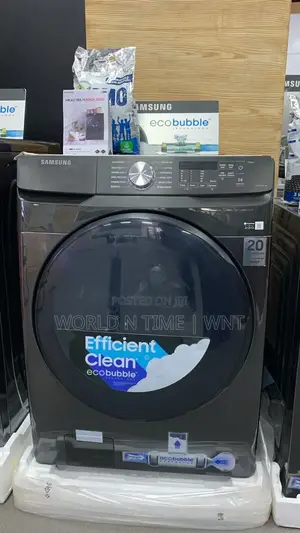 SAMSUNG WF18T8000GV Ecobubble Washing Machine,18kg 1100rpm
