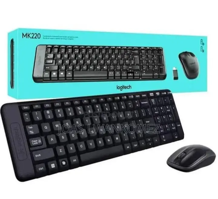 Logitech Keyboard and Mouse Combo(Mk220).