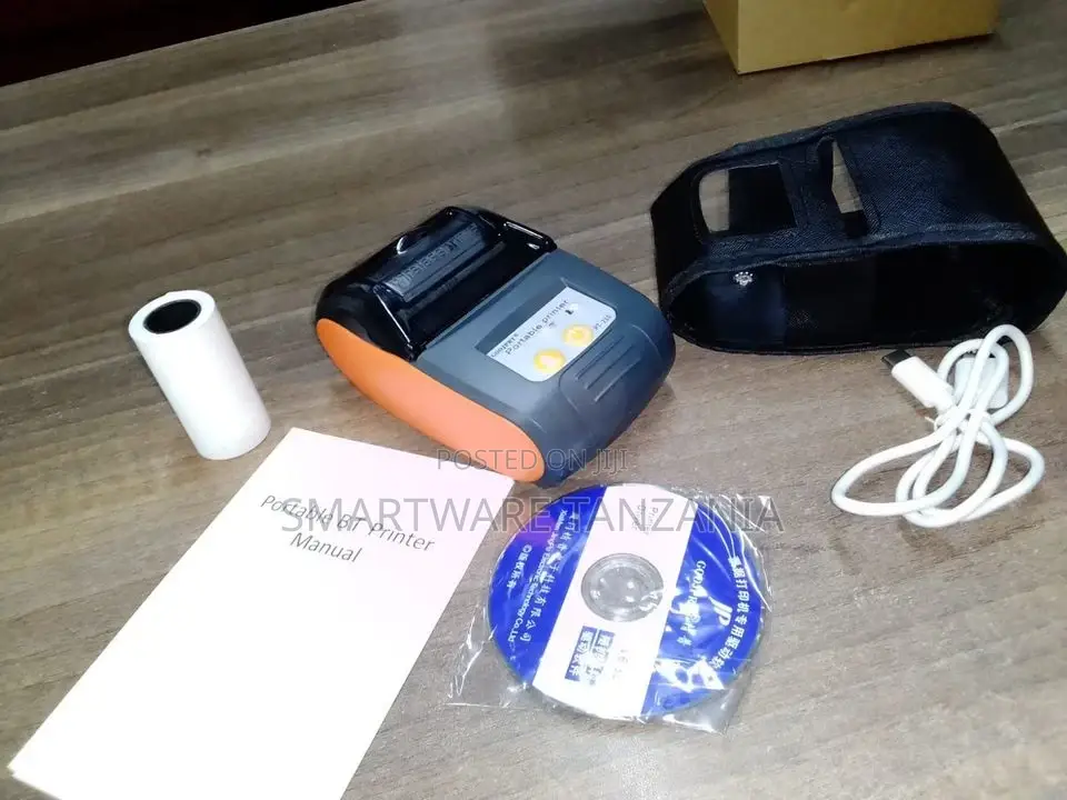 BT USB Receipt Printer Portable Mini Thermal Receipt Printer