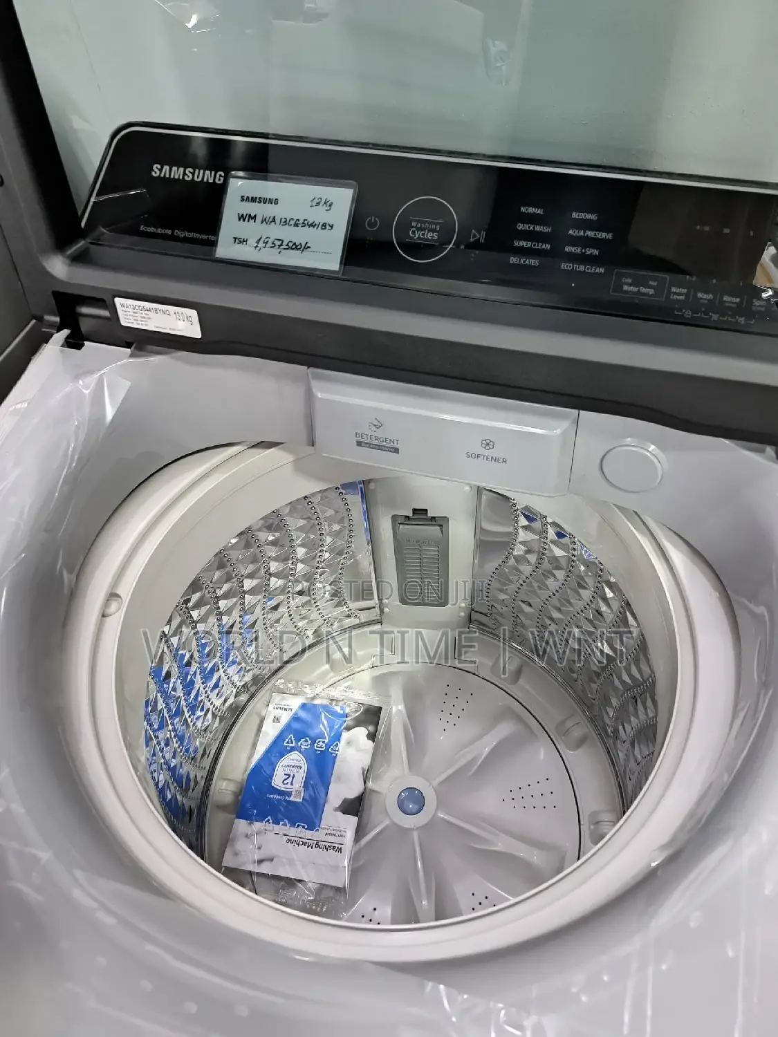 Samsung Washing Machine Top Load (Wa13cg5441by) 13kg