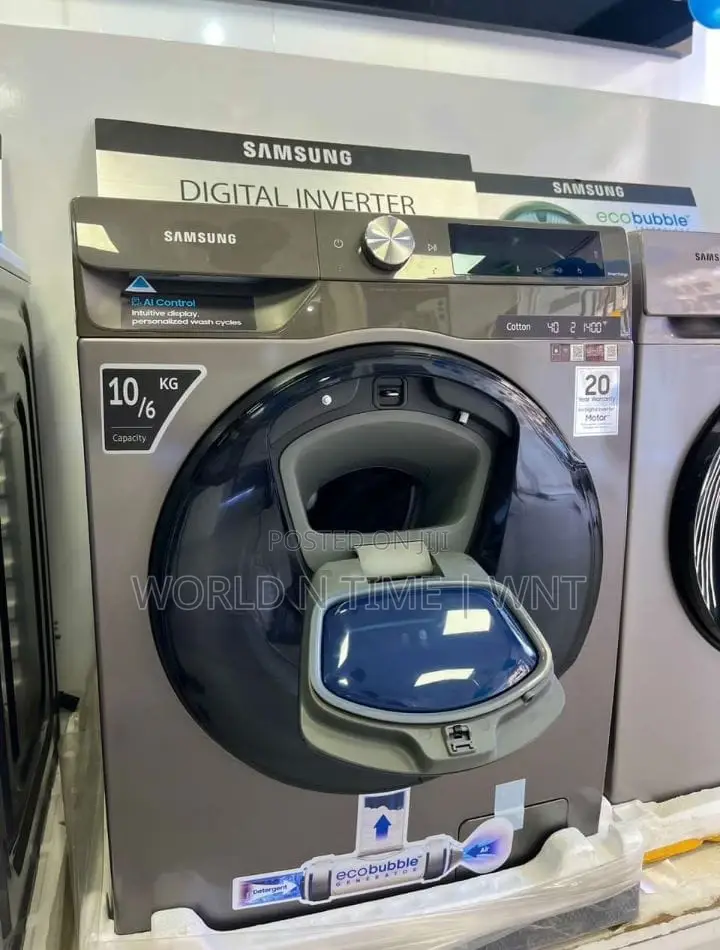 SAMSUNG Series 6 WD10T654DBN Washer/Dryer,10.5/6kg Ecobubble