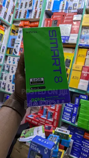 New Infinix Smart 8 64 GB Black