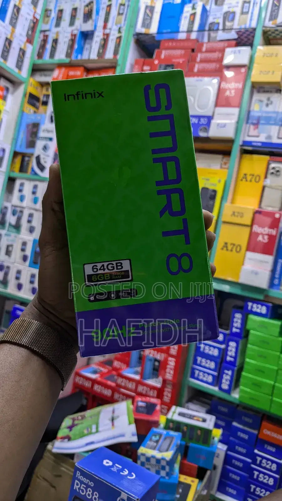 New Infinix Smart 8 64 GB Black