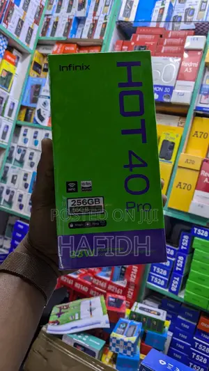New Infinix Hot 40 Pro 256 GB Black