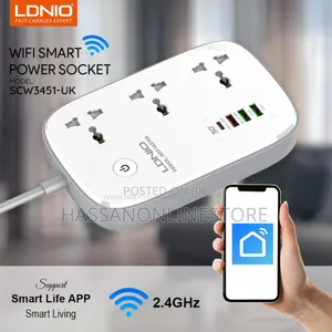 LDNIO SCW3451 WIFI Smart Universal Power Strip