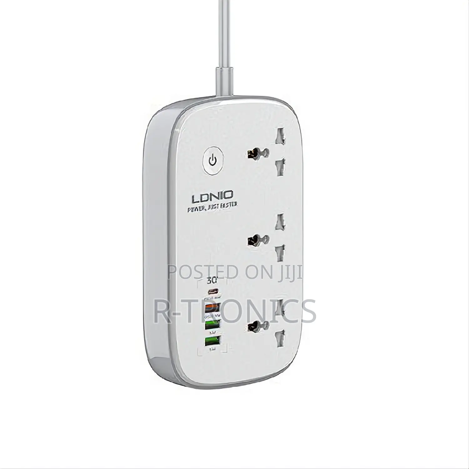3 AC Outlets Wi-Fi Smart Power Strip