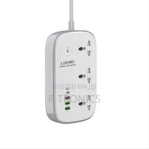 3 AC Outlets Wi-Fi Smart Power Strip