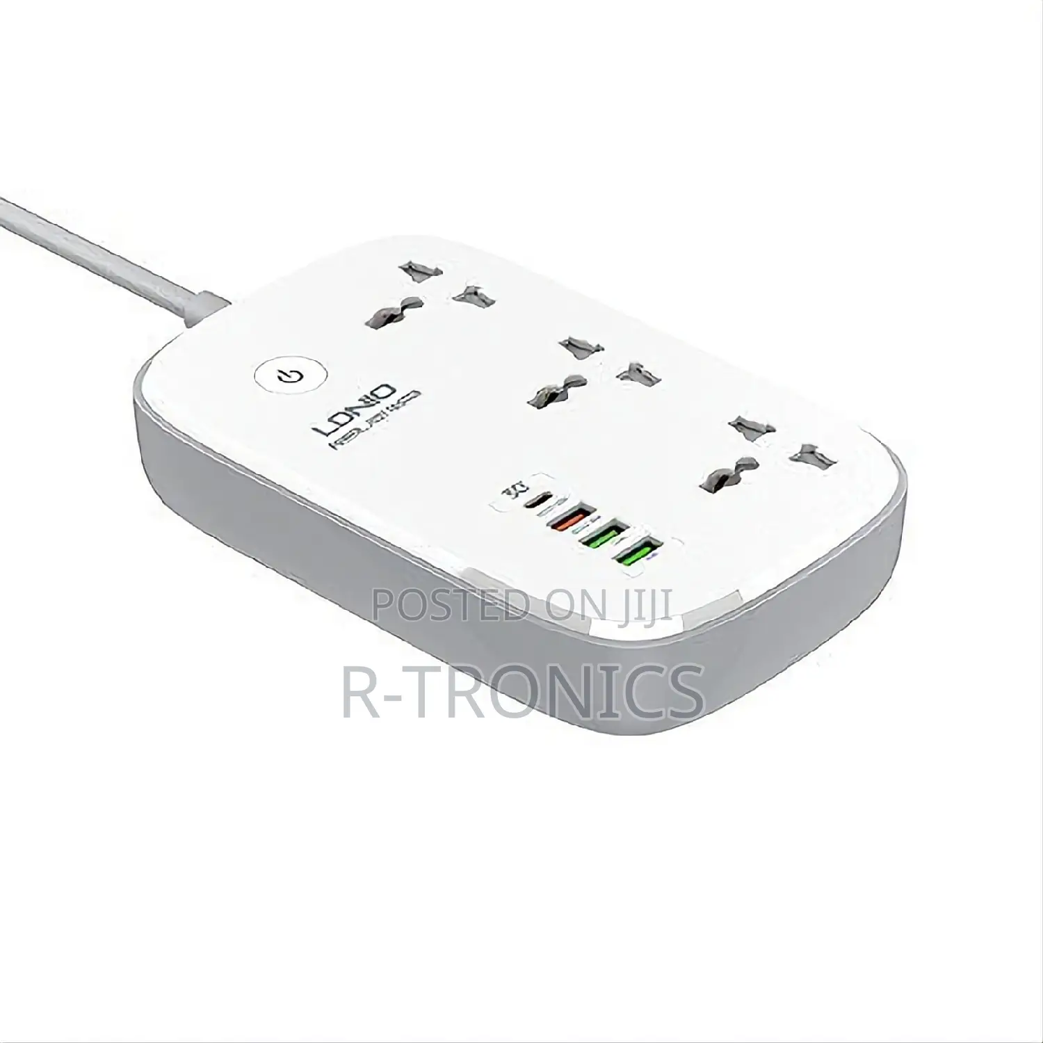 3 AC Outlets Wi-Fi Smart Power Strip