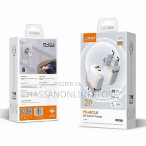 LDNIO 20W PD QC Quick Charger A2316C - Type-C to Lightning