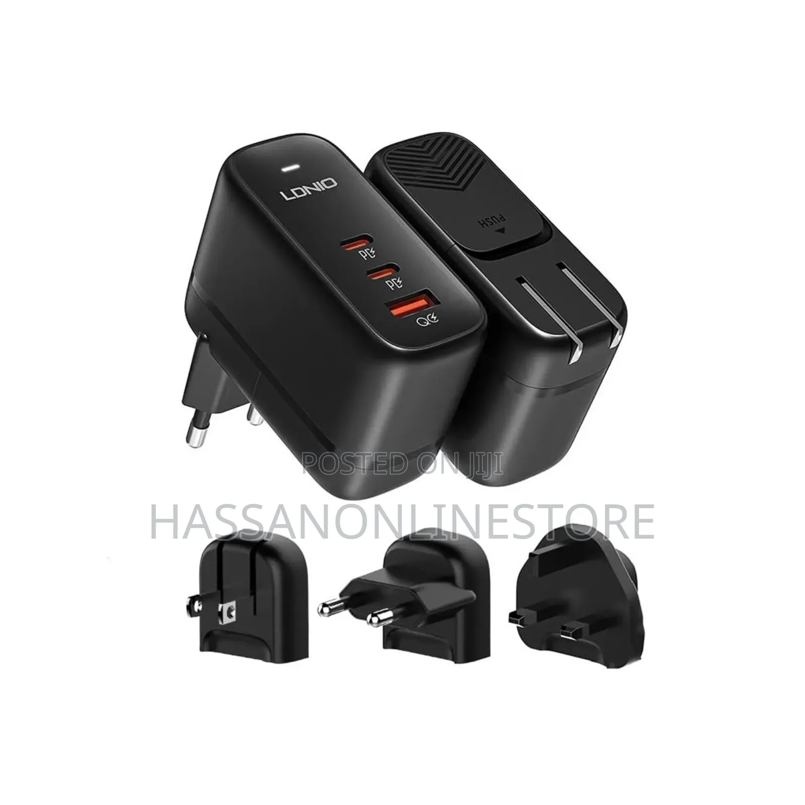 LDNIO 65W Gan Supper Fast Charger Q366 - Type-C to C Cable