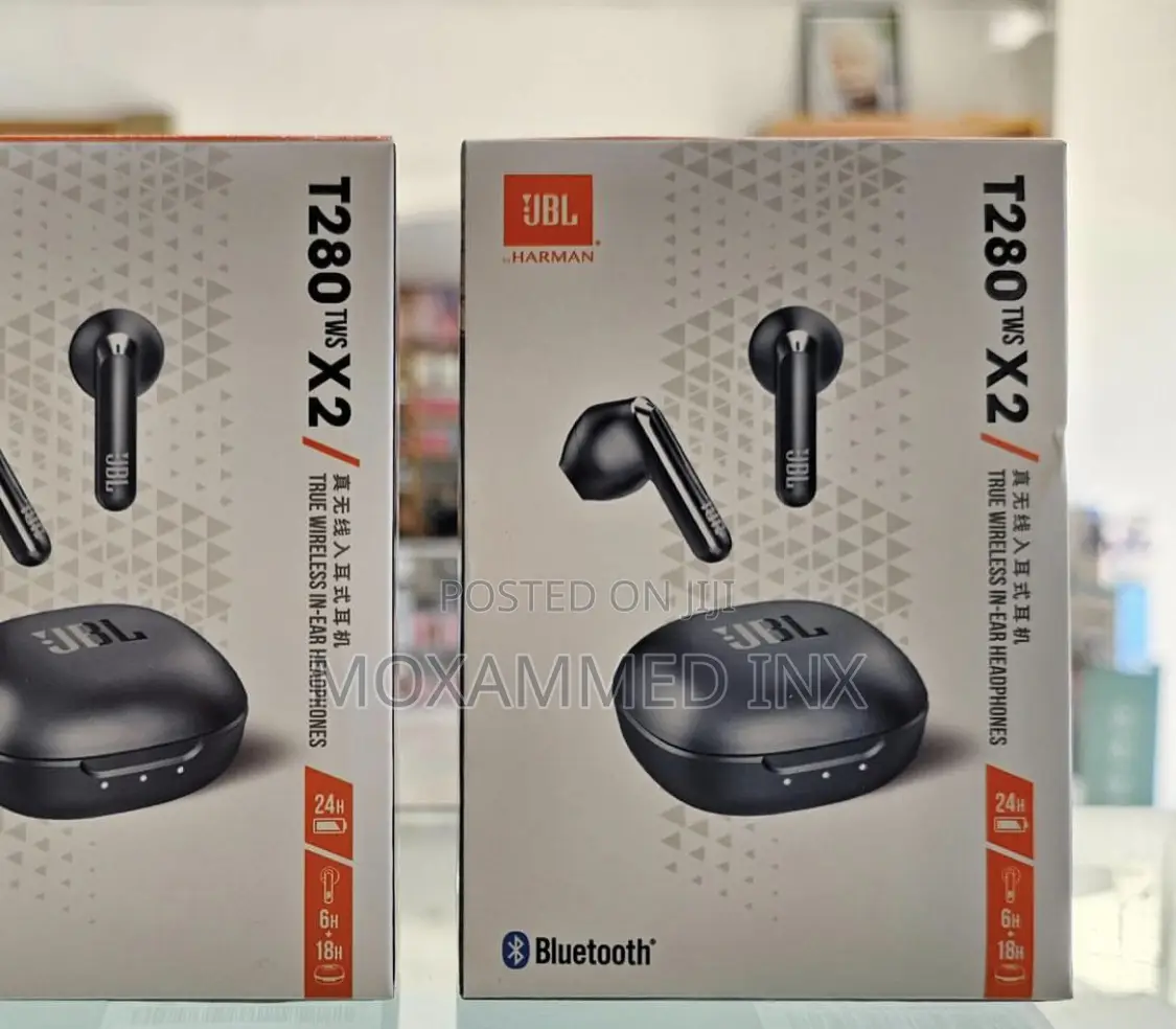 JBL T280twsx2 Bluetooth Earphones